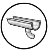 Guttering Icon