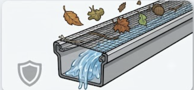 Premium Leaf Guard Upgrade Diagram